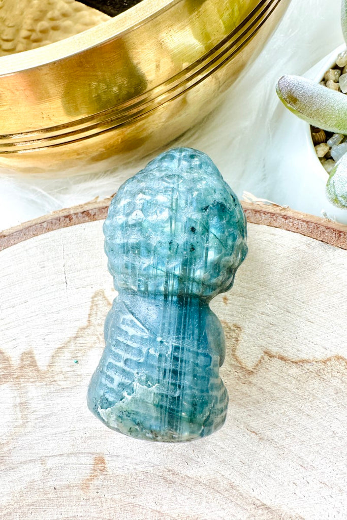 Labradorite Buddha