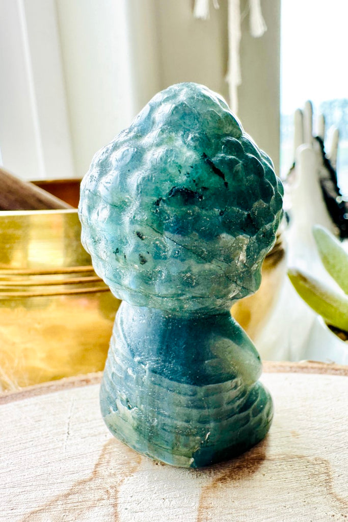 Labradorite Buddha