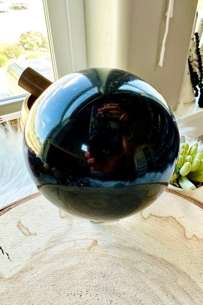 Black Tourmaline Sphere 001