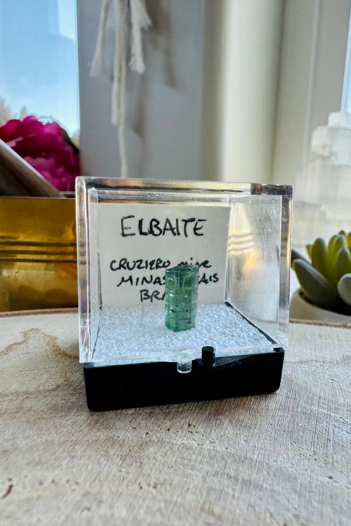 Green Elbaite from Brazil Thumbnail