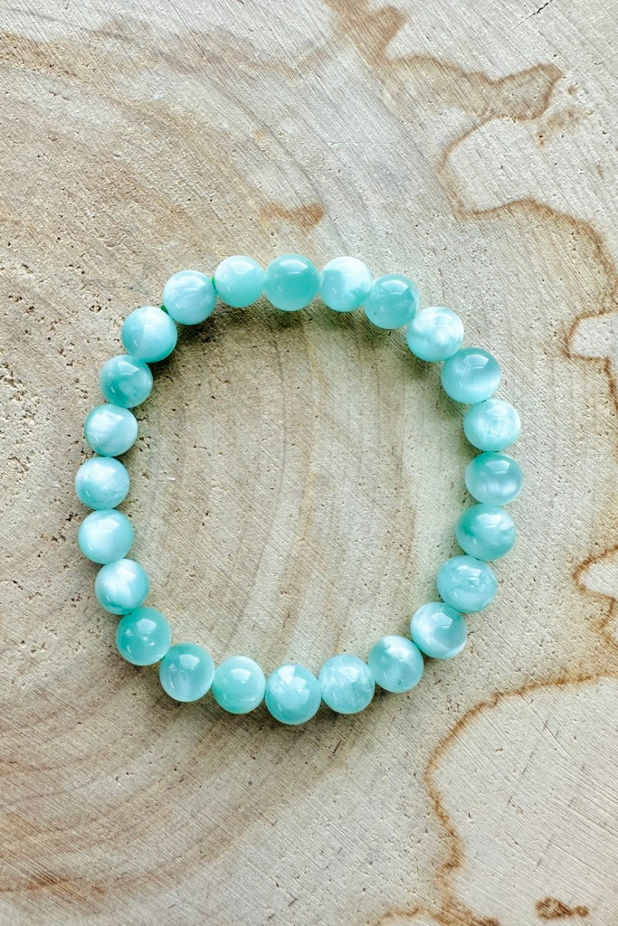 Green Moonstone Bracelet