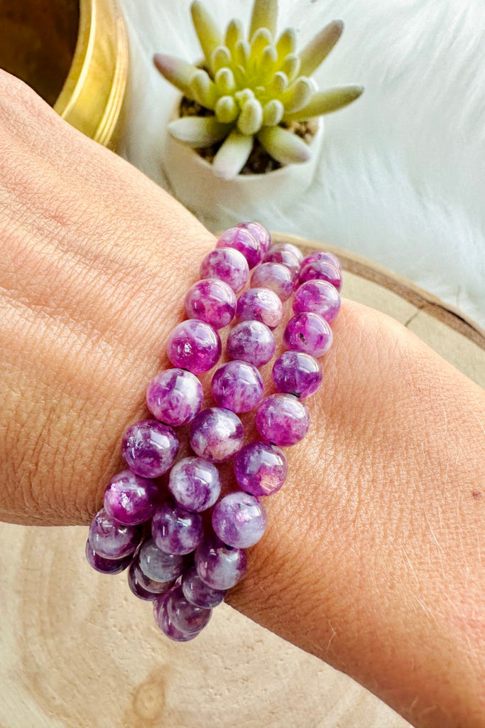 Lepidolite - Gemmy Bracelet