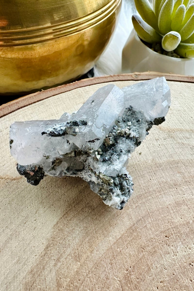 Calcite with Pyrite 003