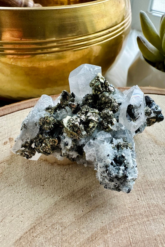 Calcite with Pyrite 003