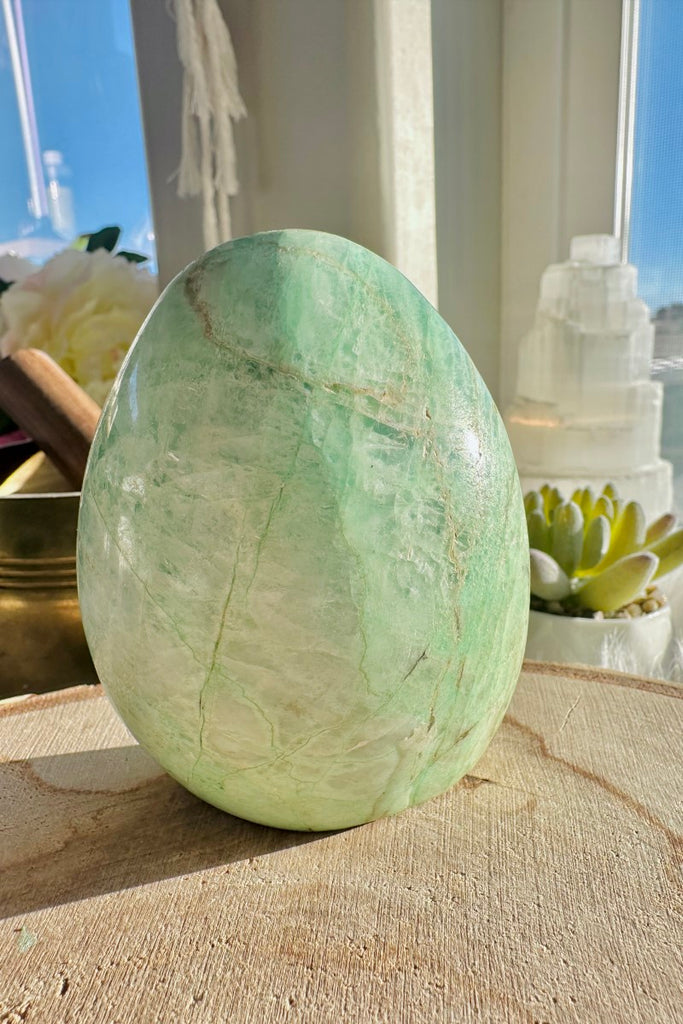 Green Moonstone Garnierite Freeform 002