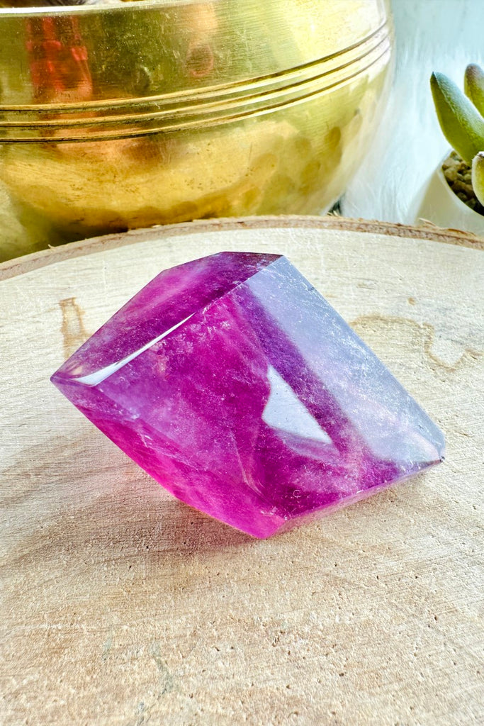 Magenta Fluorite 001 Kylee's Crystals