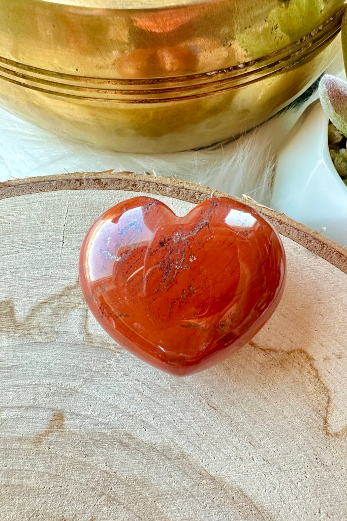 Red Jasper Heart 001