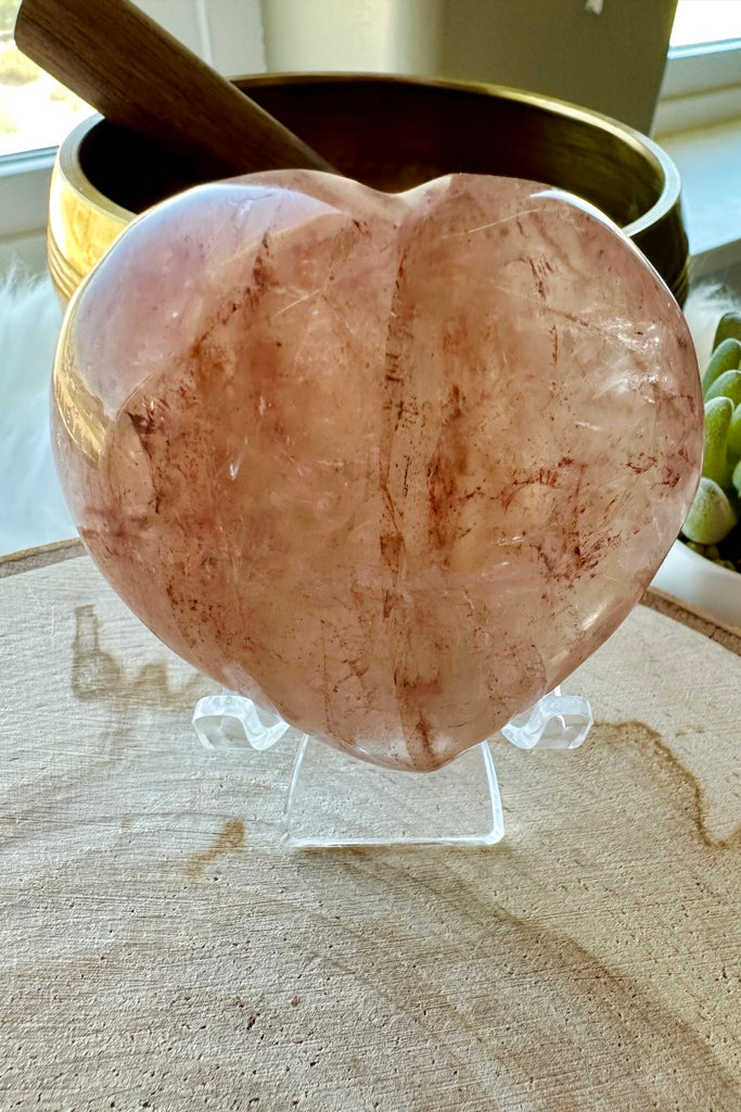 Fire Quartz Heart