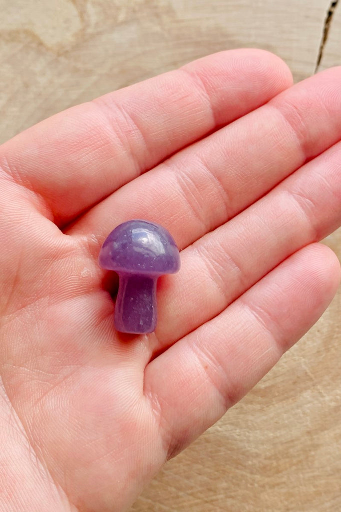 Lepidolite Mushroom