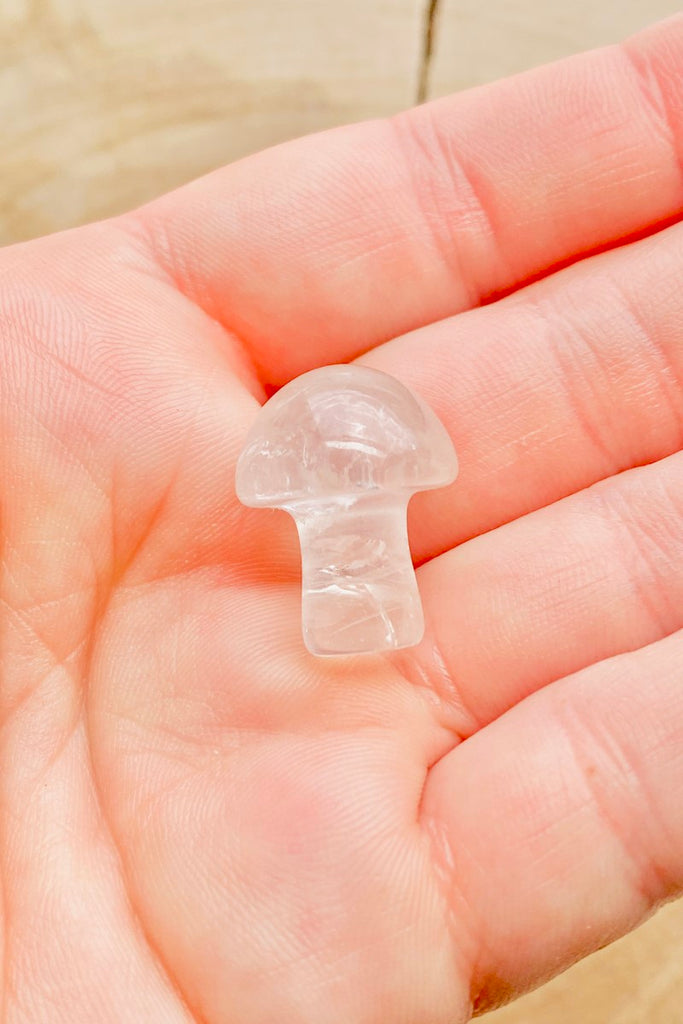 Clear Quartz Mushroom