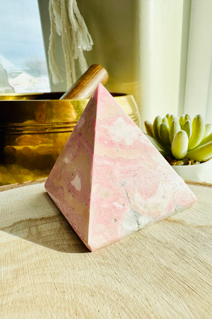 Rhodonite Pyramid - Peruvian