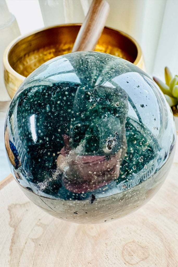 Ocean Jasper Sphere - Green