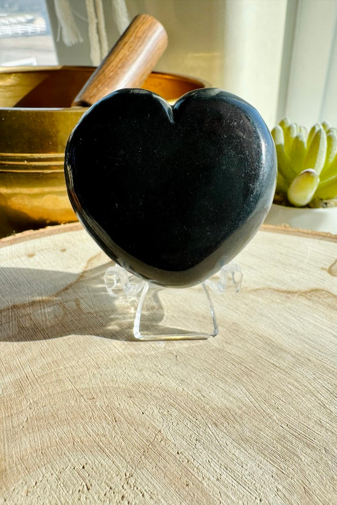 Shungite Heart