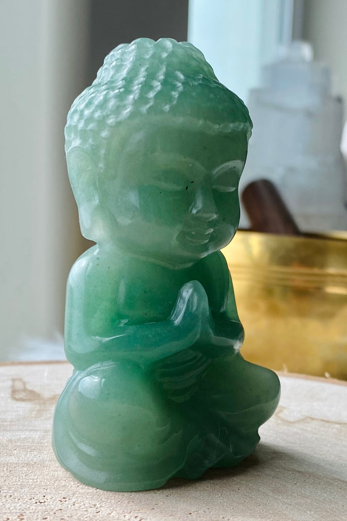 Green Aventurine Buddha