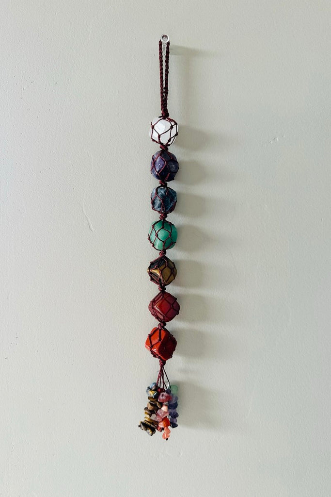 7 Chakra Stone Hanger