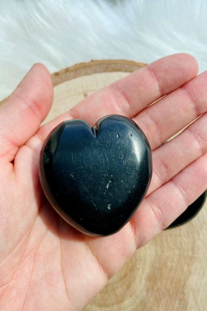 Shungite Heart