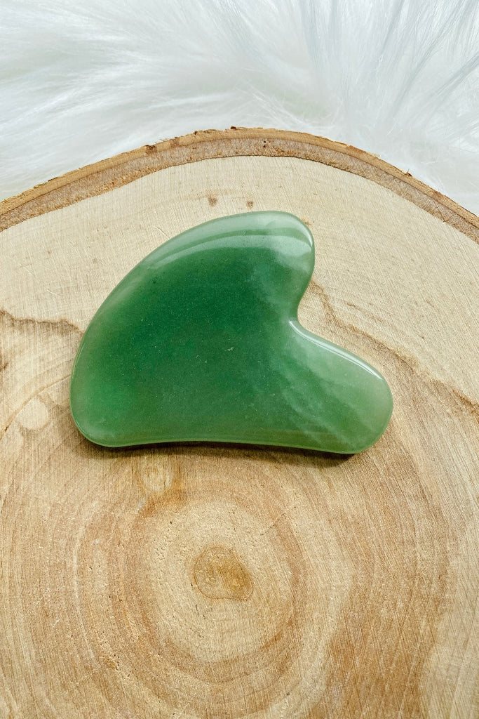 Gua Sha Tool -  Green Aventurine