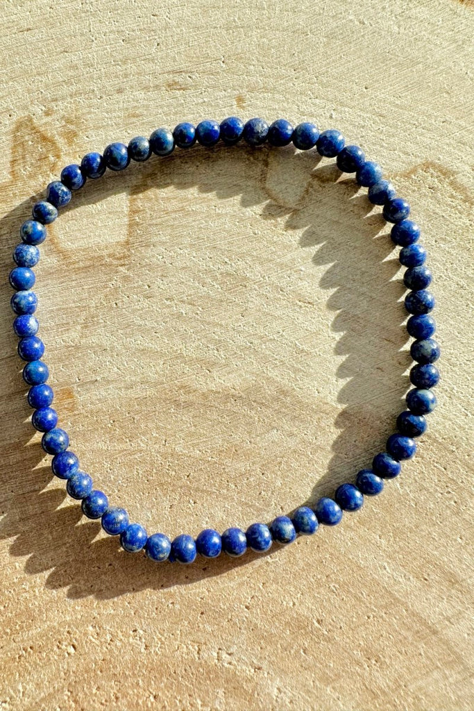 Lapis Lazuli Bracelet - 4mm