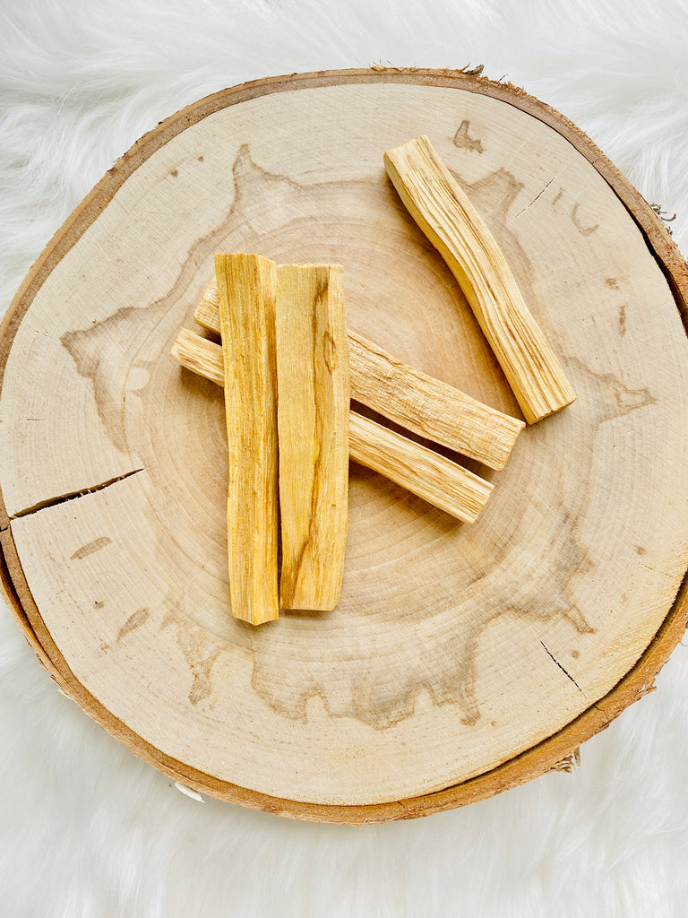 Palo Santo - harvested only from naturally fallen trees and branches