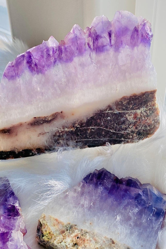 Amethyst Slab with Stand 001