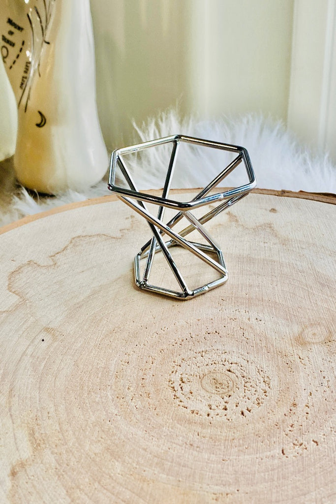 Sphere Stand - Reversable Hexagon Stand